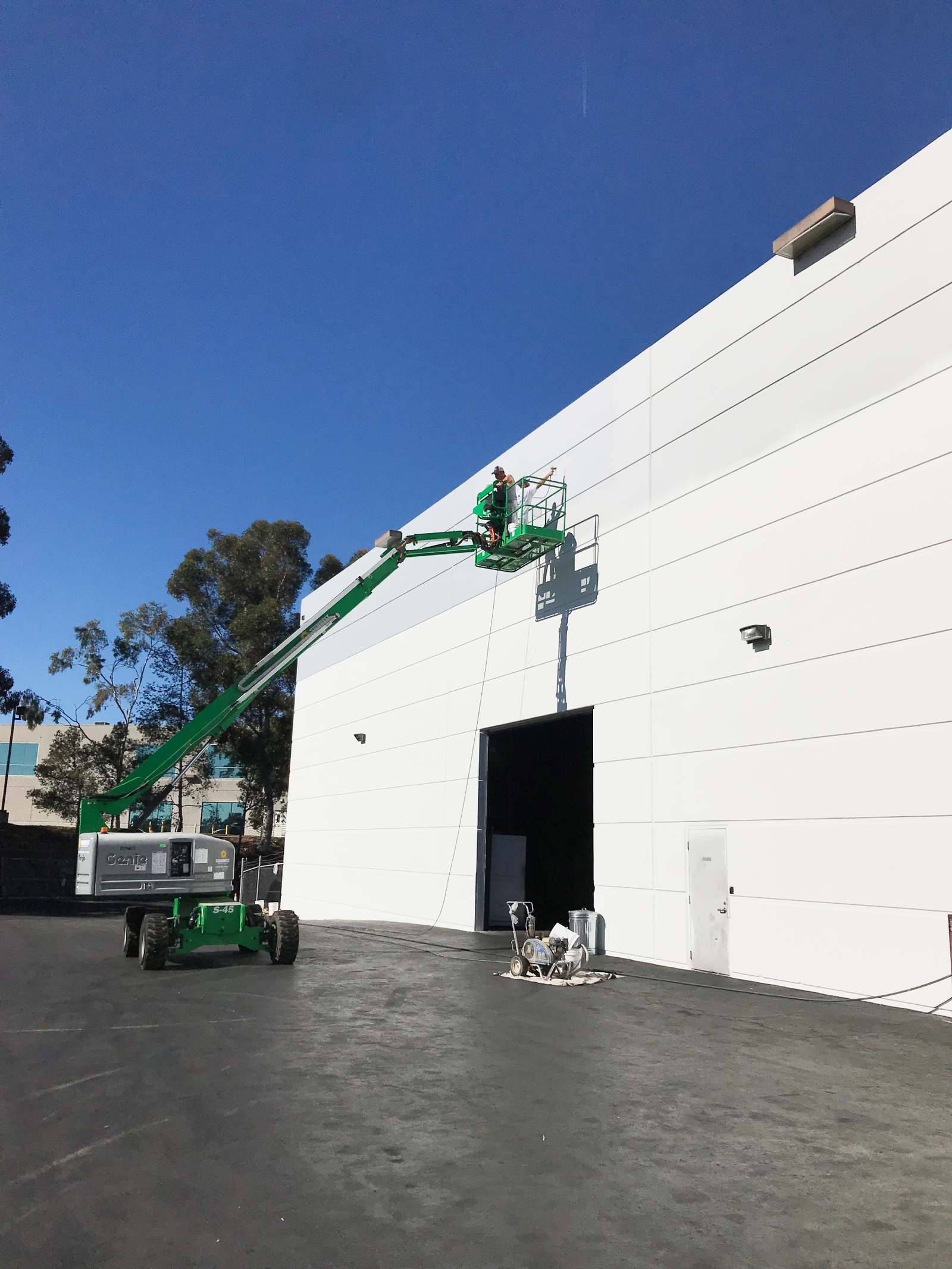 Commercial Painting Contractor Warehouse Project